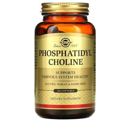Фосфатидилхолін Solgar Phosphatidylcholine м'які капсули №100