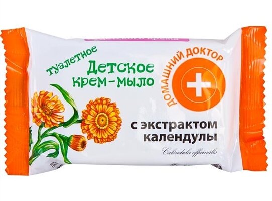 Крем-мило дитяче Домашній Доктор, календула, 70 г