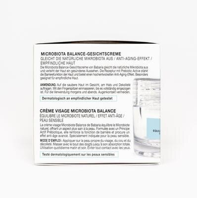Крем для обличчя Babaria Microbiota Balance для чутливої шкіри, 50 мл