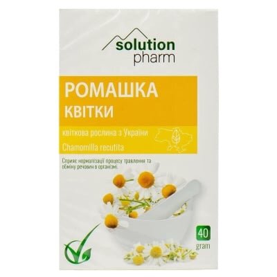 Ромашки квітки Solution Pharm по 40 г у пач.