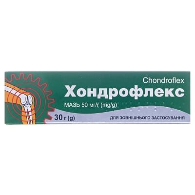 Хондрофлекс мазь 50 мг/г по 30 г у тубах