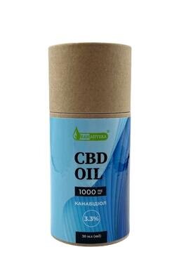 CBD-олія Канаптека Канабідіол 3,3% 1000 мг по 30 мл у флаконі