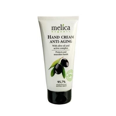 Крем для рук Melica Organic омолоджуючий з оливковою олією, 100 мл