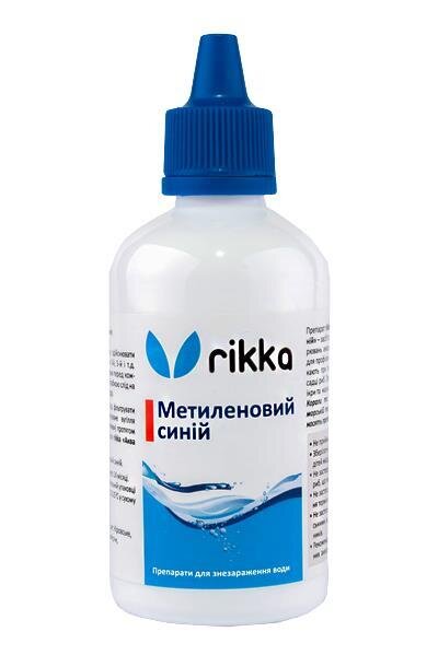 Аква Метилен Rikka Метиленовий синій для акваріумів, 100 мл на 1000 л