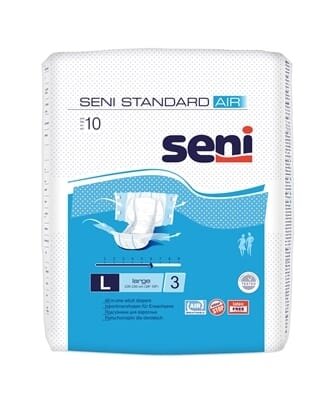 Підгузки для дорослих Seni Standard Air large, розмір 3, 10 штук