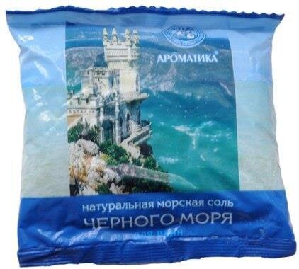 Сіль для ванн Ароматика натуральна морська, 500 г