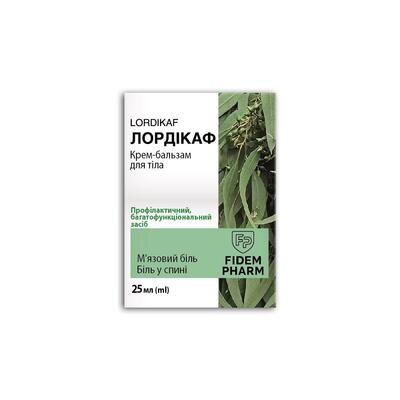 Лордікаф Fidem Pharm крем-бальзам для тіла по 25 мл у банках