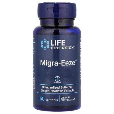 Від головного болю Life Extension Migra-Eeze, 60 капсул